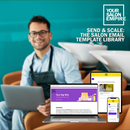 Send & Scale: The Salon Email Template Library